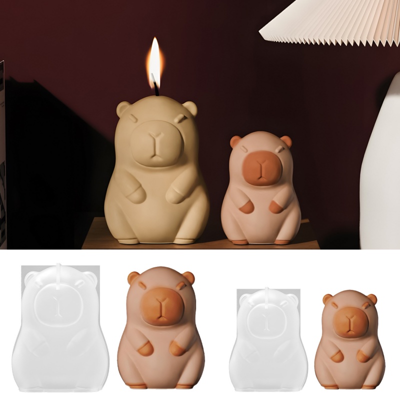 Capybara 푸딩 베이킹 실리콘 금형 DIY 동물  - Candle Making Tutorial 리뷰 및 가격