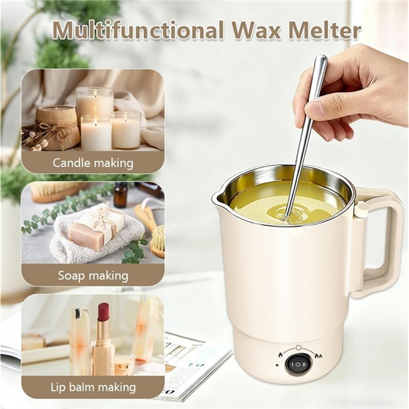 A47U 전기 왁스 멜팅 포트 키트(온도계 포함) 80 - Candle Making Jug 리뷰 및 가격