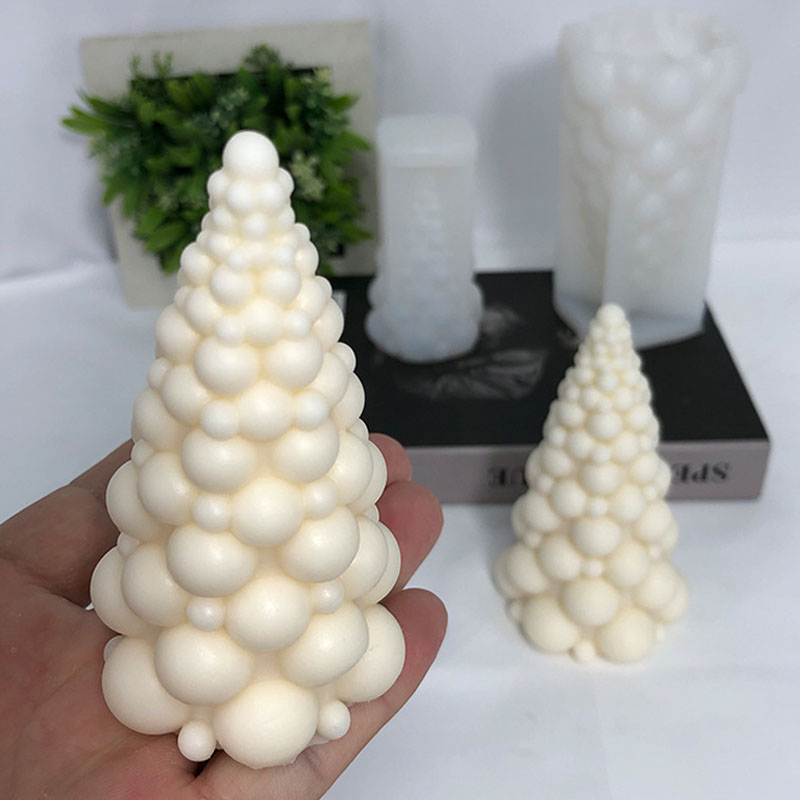 버블 크리스마스 트리 실리콘 캔들 몰드 수제 향기 캔들 - Candle Making Kits 리뷰 및 가격