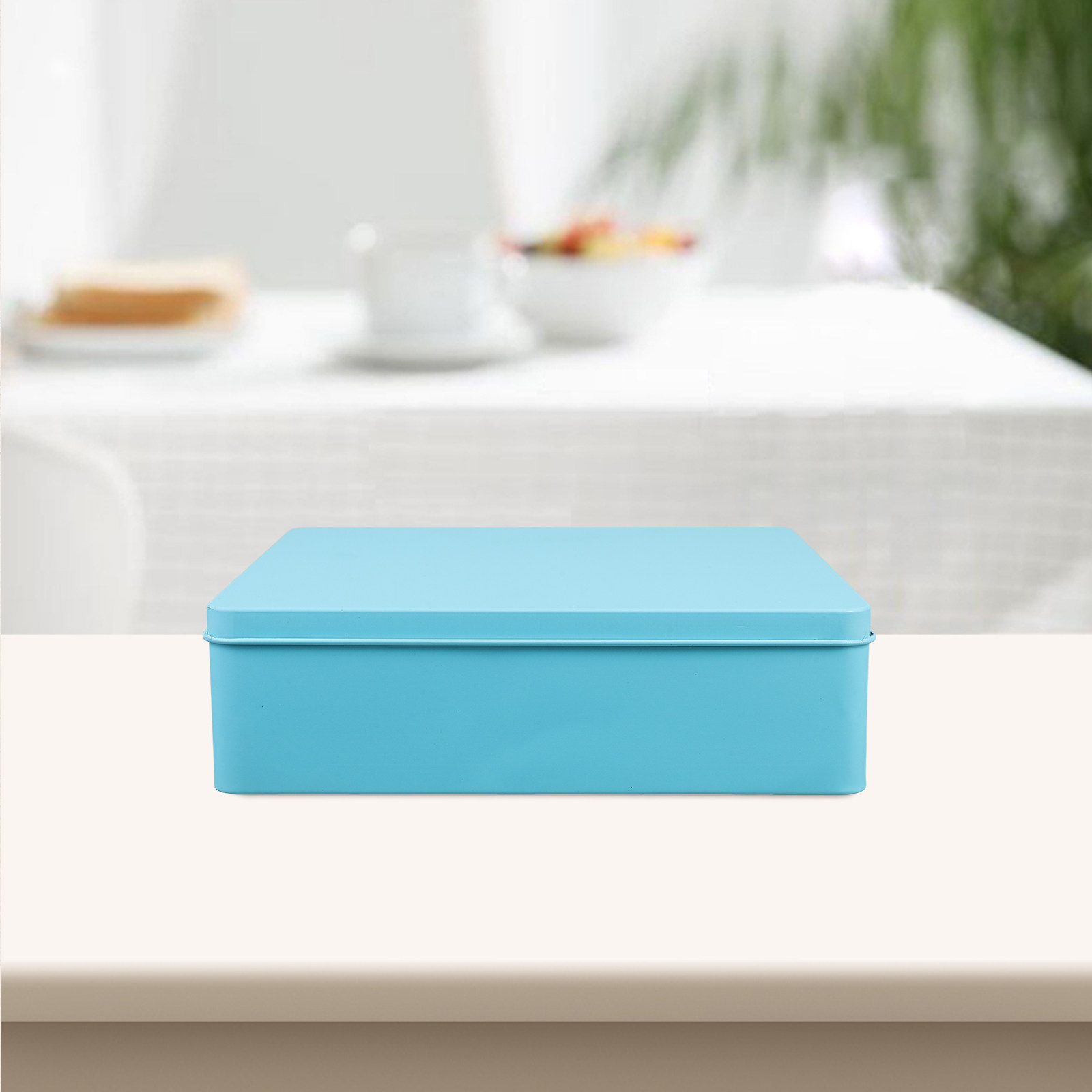 대형 장식용 주석 상자, 사각형 홈 정리함, 쿠키 및  - Tin Container Lid 리뷰 및 가격
